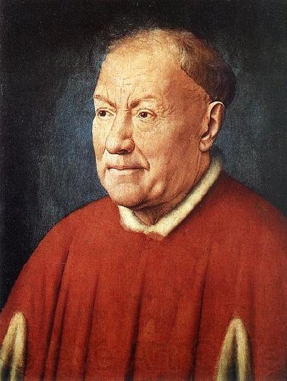 Jan Van Eyck Portrait of Cardinal Niccole Albergati